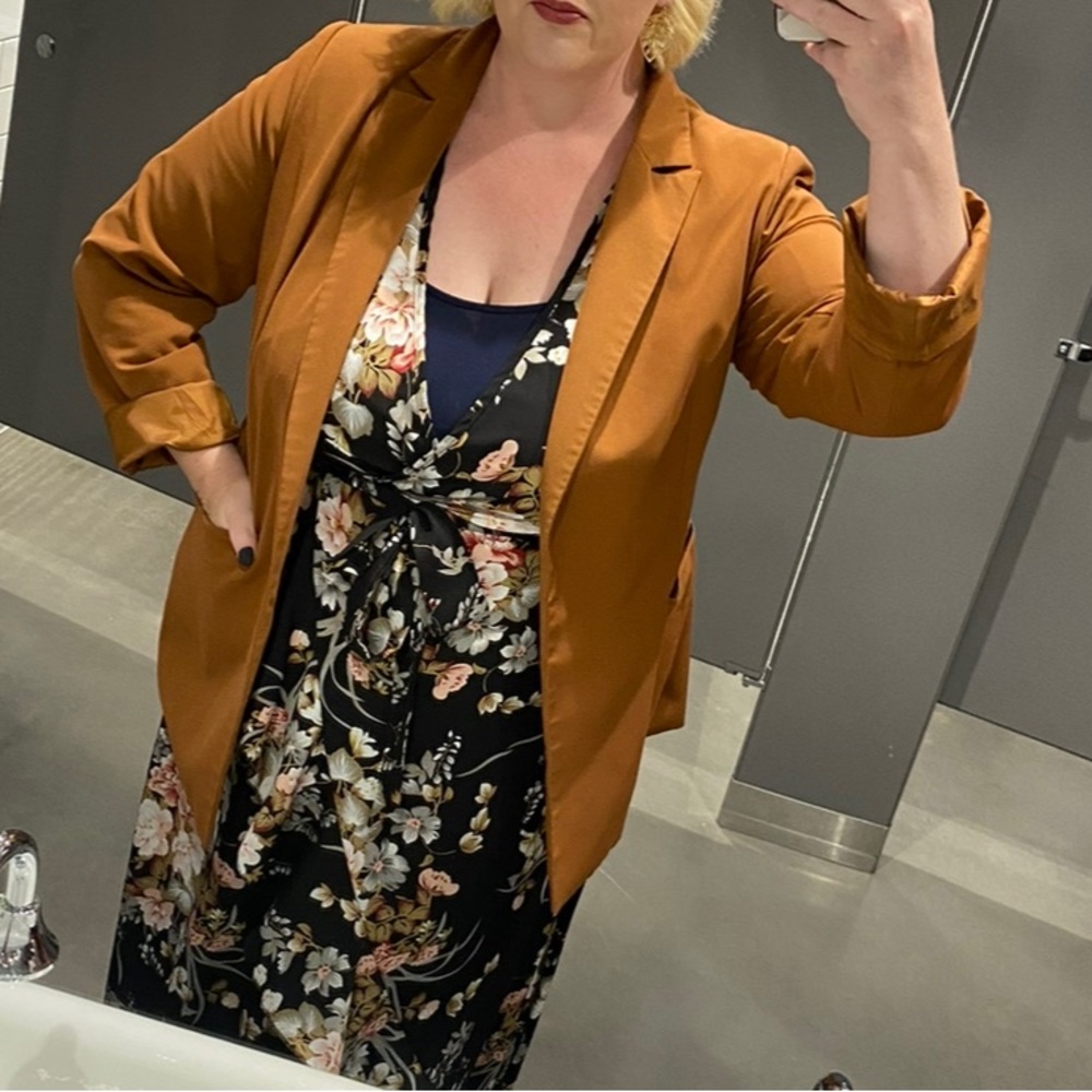 Size XXL boyfriend blazer
